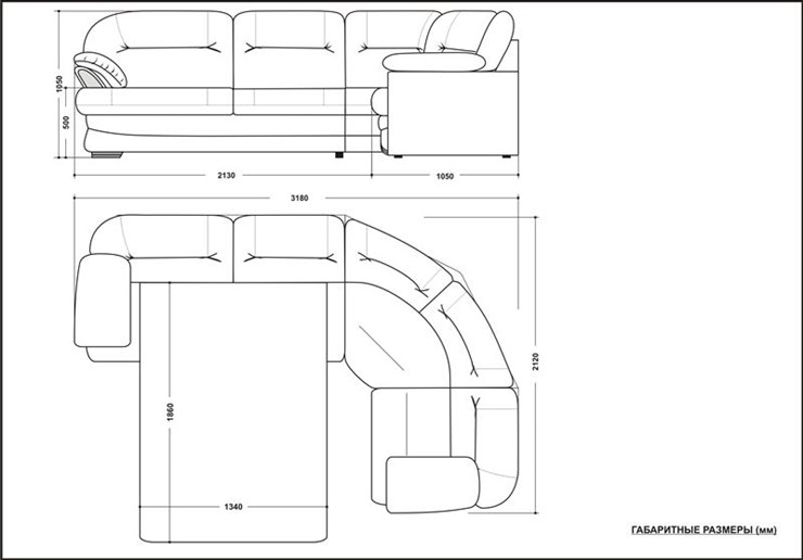 Угловой диван Квин 6 в Петрозаводске - изображение 5