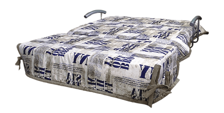 Прямой диван Аккордеон без боковин, спальное место 1400 в Петрозаводске - изображение 1