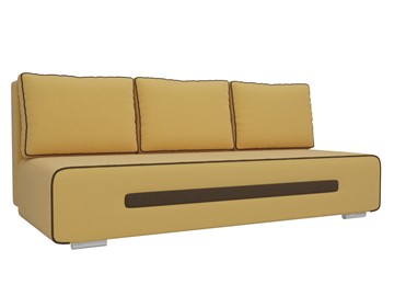 Прямой диван Приам, Желтый (микровельвет) в Петрозаводске