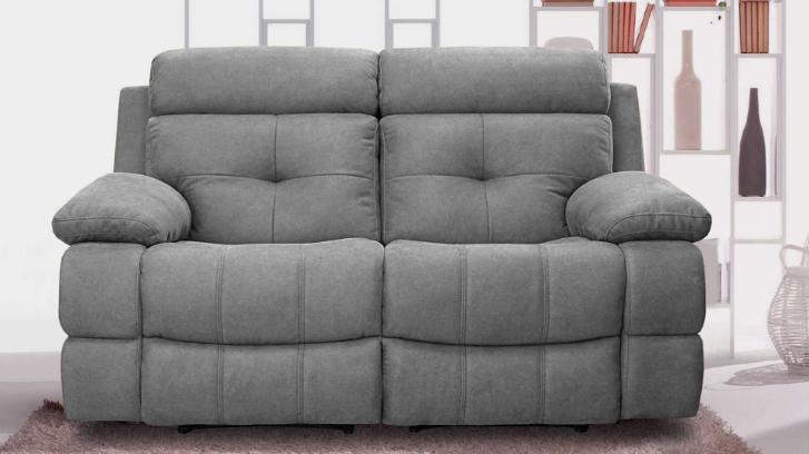Прямой диван Рокфорд МД, 2 реклайнера в Петрозаводске - изображение 1