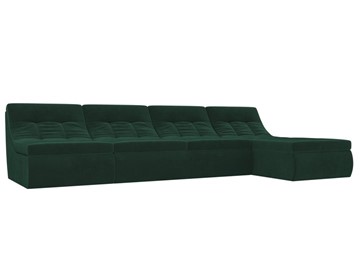 Модульный раскладной диван Холидей, Зеленый (велюр) в Петрозаводске