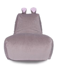 Кресло-мешок КлассМебель Бегемот кофе/розовый в Петрозаводске