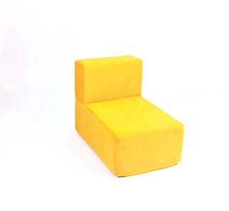 Кресло КлассМебель Тетрис 50х80х60, желтое в Петрозаводске