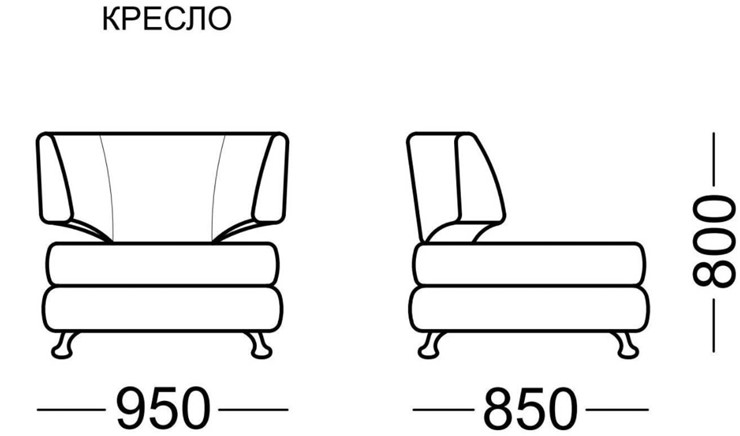Кресло Бруно Элита 50 Б в Петрозаводске - изображение 3