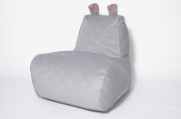 Кресло-мешок КлассМебель Бегемот серый в Петрозаводске