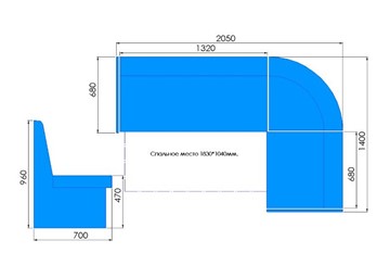 Кухонный угловой диван Модерн 2 (со спальным местом) в Петрозаводске - предосмотр 4