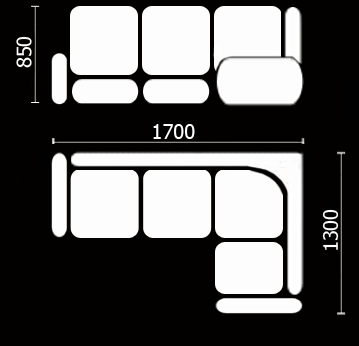 Угловой кухонный диван Нео КМ-01 (168х128 см.) в Петрозаводске - изображение 3