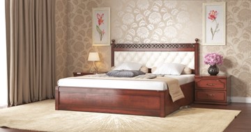 Двуспальная кровать Ричард 160*200 с основанием в Петрозаводске - предосмотр