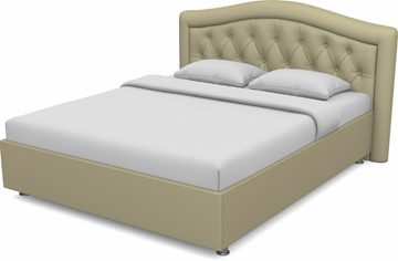 Кровать с механизмом 1.5-спальная Луиза 1400 (Nitro Cream) в Петрозаводске