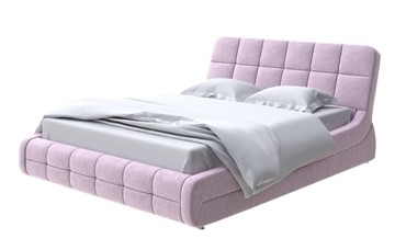 Двуспальная кровать Corso-6 180х200, Флок (Бентлей Нежно-лиловый) в Петрозаводске