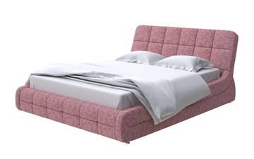 Кровать 2-спальная Corso-6 200х200, Рогожка (Levis 62 Розовый) в Петрозаводске