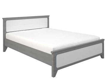 Двуспальная кровать Соня 1600, Серый/Белый в Петрозаводске