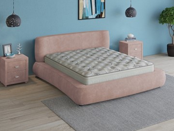 Кровать в спальню Zephyr 180х200, (Велсофт Винтажный розовый) в Петрозаводске