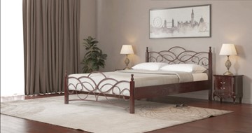 Двуспальная кровать СВ-Стиль Марго 160*200 с основанием в Петрозаводске