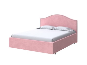 Кровать односпальная Classic 90х200, Велюр (Casa Жемчужно-розовый) в Петрозаводске