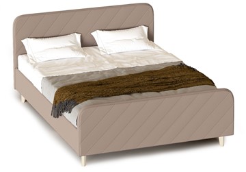 Спальная кровать Мебельград Мелоди 900 (с основанием) Альба мокко в Петрозаводске