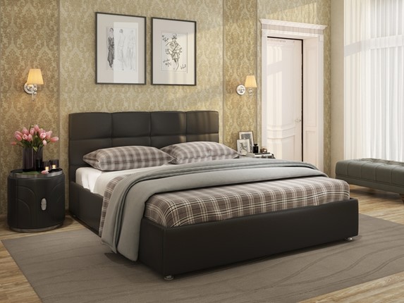 Спальная кровать Jaklin размер 140*200 с основанием в Петрозаводске - изображение
