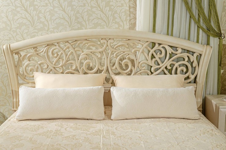 Спальный гарнитур Александрия, кровать, 2 тумбочки, Ленто в Петрозаводске - изображение 2