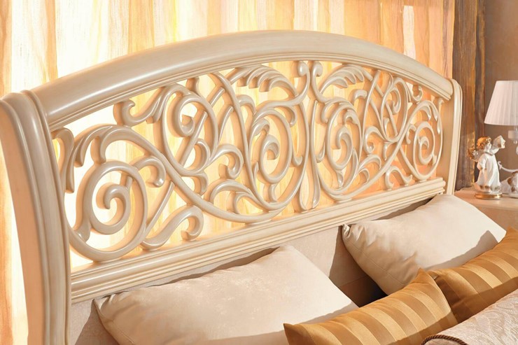 Спальный гарнитур Александрия, кровать, 2 тумбочки, Ленто в Петрозаводске - изображение 7