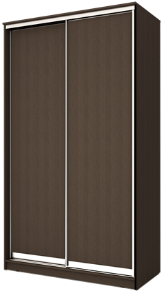 Шкаф-купе 2-х дверный 2400х1362х620 ХИТ 24-14-11 Венге Аруба в Петрозаводске - изображение
