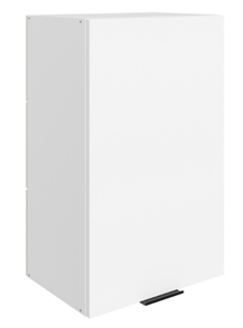 Кухонный шкаф Стоун L450 Н720 (1 дв. гл.) (белый/джелато софттач) в Петрозаводске