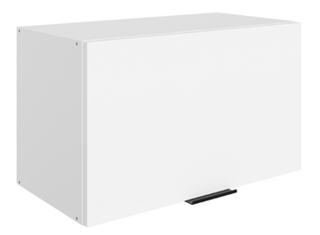 Кухонный навесной шкаф Стоун L600 Н360 (1 дв. гл.) (белый/джелато софттач) в Петрозаводске