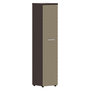 Шкаф TORR LUX TLHC 42.1 колонка с глухой дверью и топом 435х452х1958 Венге/ Капучино в Петрозаводске