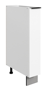 Тумба Стоун L150 (1 дв.гл.) (белый/джелато софттач) в Петрозаводске