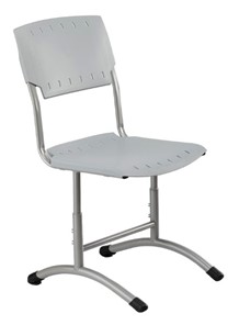 Детский стул регулируемый Отличник.3 5-7, Серый RAL 7040/Светло-серый в Петрозаводске