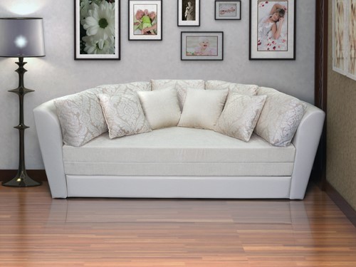 Круглый диван-кровать Смайл в Петрозаводске - изображение