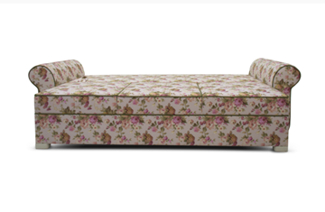 Прямой диван Ameli (Arcadia rose+shaggy green+glance bone) в Петрозаводске - предосмотр 4