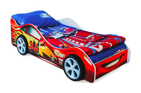 Детская кровать-машина Тачка красная в Петрозаводске - изображение