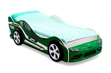 Кровать-машина Супра зеленая в Петрозаводске