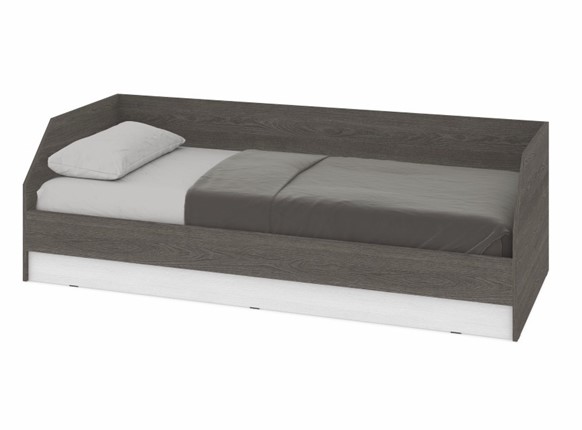 Подростковая кровать О81, Анкор темный - Анкор светлый в Петрозаводске - изображение