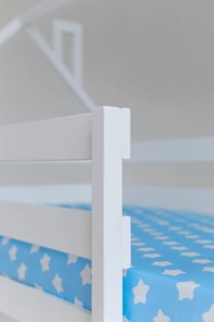 Двухэтажная детская кровать Домик с ящиками, цвет белый в Петрозаводске - предосмотр 5