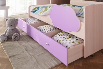 Двухъярусная детская кровать Соник 1.6 с ящиком, Ирис в Петрозаводске - предосмотр 1