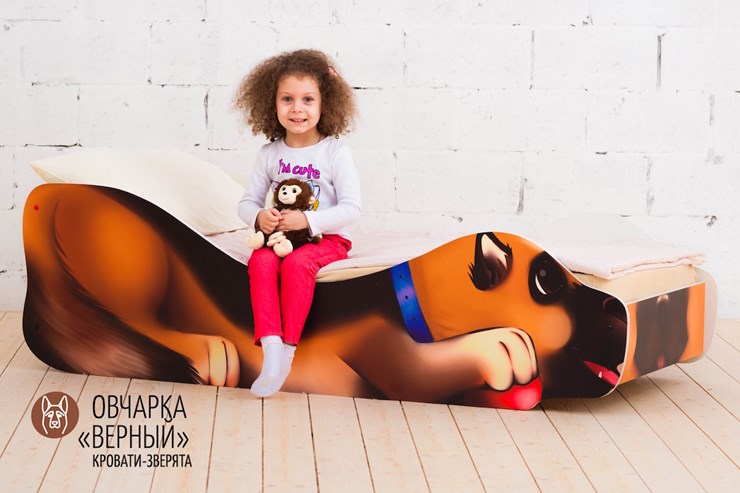 Детская кровать Овчарка-верный в Петрозаводске - изображение 1