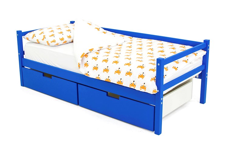 Детская кровать-тахта Skogen синяя в Петрозаводске - изображение 3