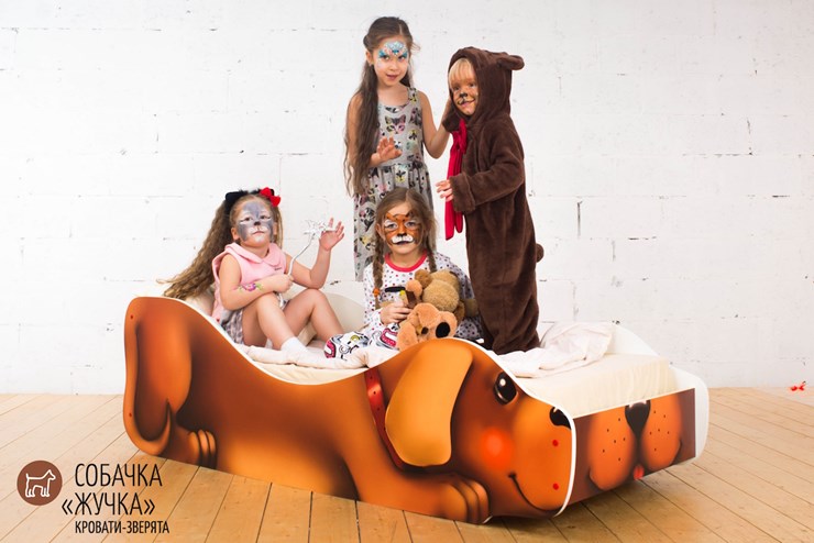 Детская кровать-зверёнок Собачка-Жучка в Петрозаводске - изображение 1