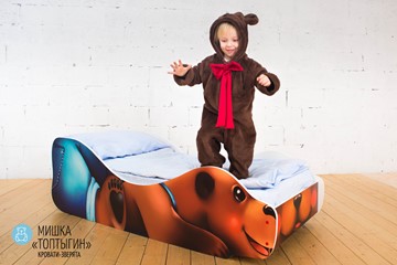 Детская кровать Мишка-Топотыгин в Петрозаводске - предосмотр 1