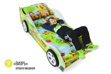 Детская кровать-машина Вихрь в Петрозаводске - предосмотр 1