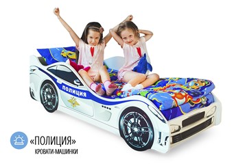 Кровать-машина детская Полиция в Петрозаводске - предосмотр 4