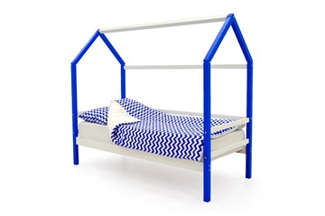 Детская кровать-домик Svogen сине-белый в Петрозаводске - предосмотр 1