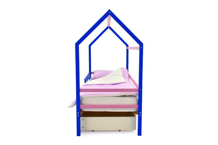 Кровать-домик Svogen синий-лаванда в Петрозаводске - изображение 4