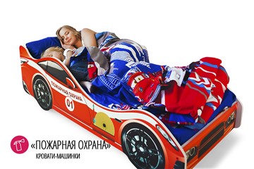 Кровать-машина детская Пожарная охрана в Петрозаводске - предосмотр 1