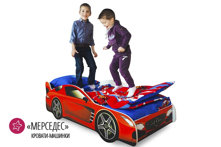 Детская кровать-машина Mercedes в Петрозаводске - изображение 1