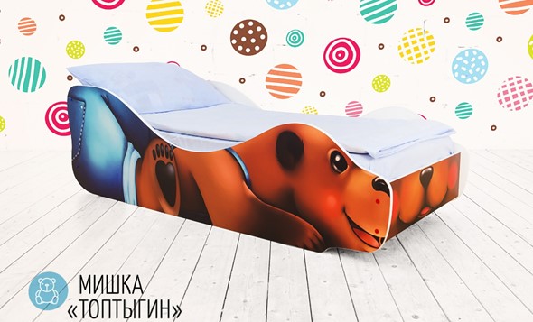 Детская кровать Мишка-Топотыгин в Петрозаводске - изображение