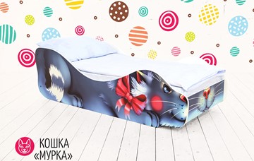 Детская кровать-зверенок Кошка-Мурка в Петрозаводске - предосмотр