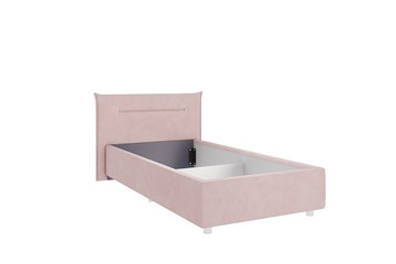 Кровать в детскую 0.9 Альба, нежно-розовый (велюр) в Петрозаводске - предосмотр 1