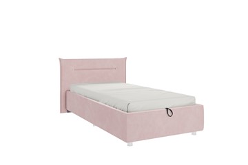 Кровать в детскую 0.9 Альба, нежно-розовый (велюр) в Петрозаводске - предосмотр 3